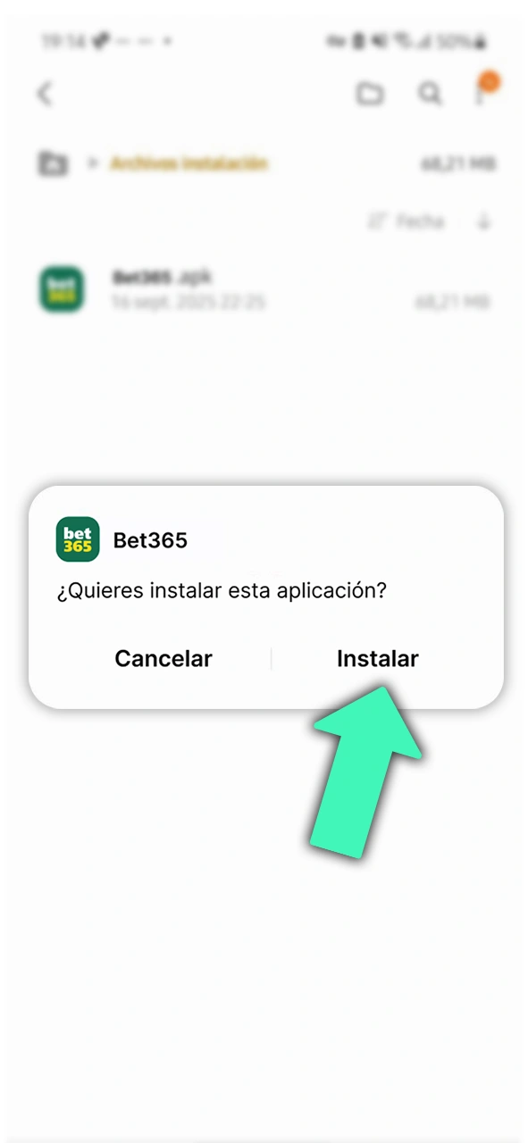 Completa la instalación.
